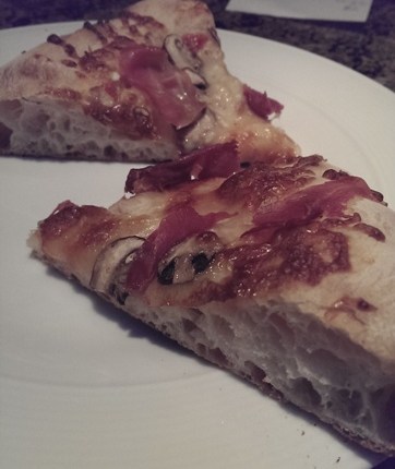 Sourdough pizza dough